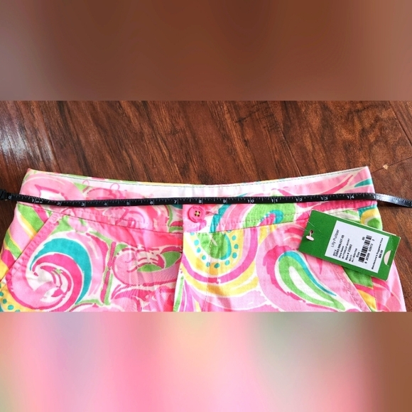 Lilly Pulitzer NWT The Buttercup Short Floral Scalloped 00 - Picture 10 of 11